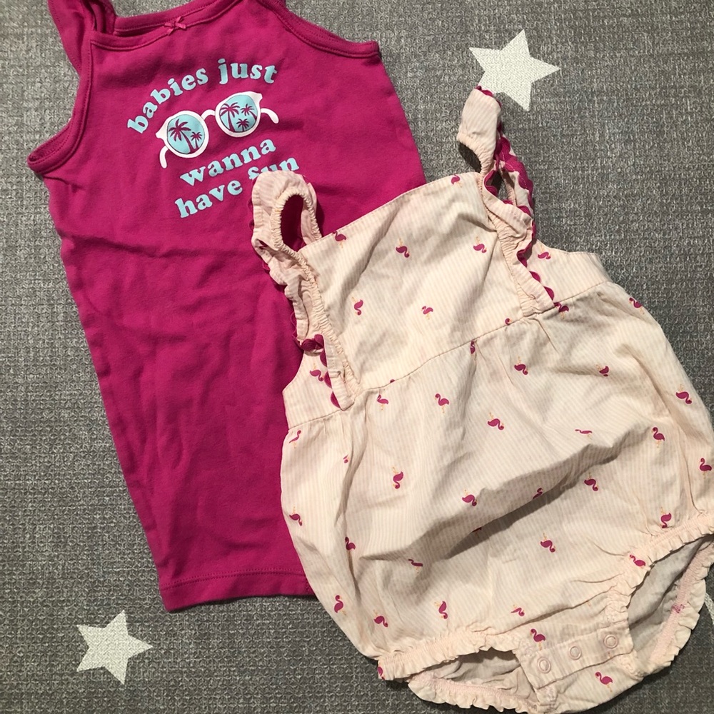 🌸 2/$10 🌸 Carter’s Romper Bundle!